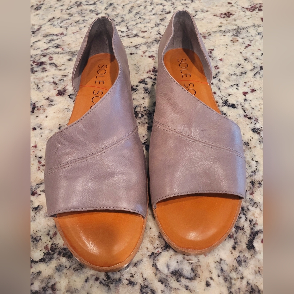 Sole Society Leather Sandal